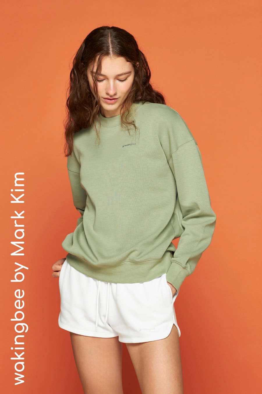 ★Smooth Mood★Bedroom Shorts★White★韓国★大人気★ White Bedroom Shorts (3rd) - Smooth Mood
